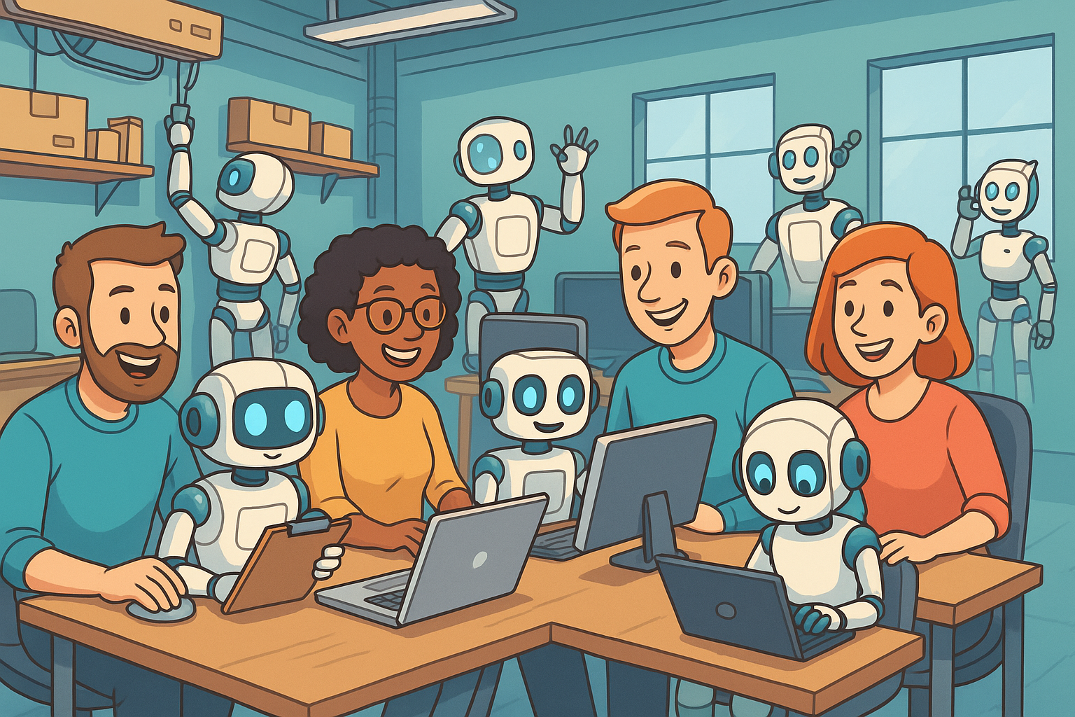 VST Services team at work